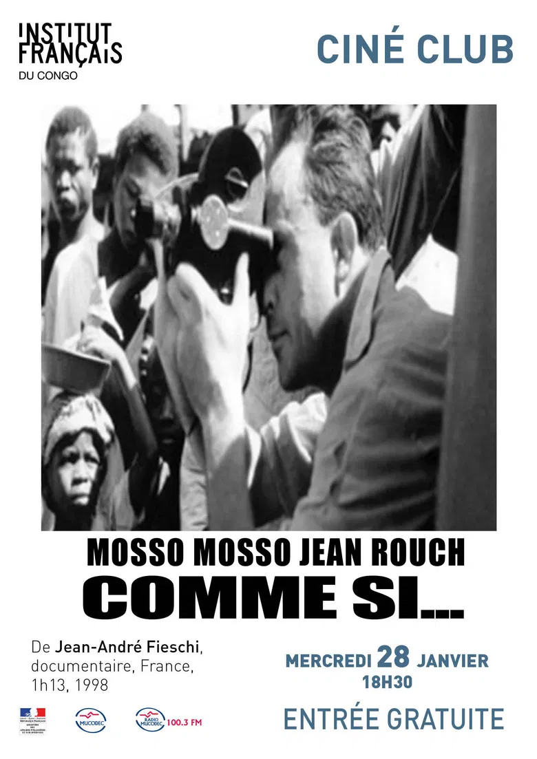 Cinéma, de notre temps: Mosso, mosso (Jean Rouch comme si...) poster background
