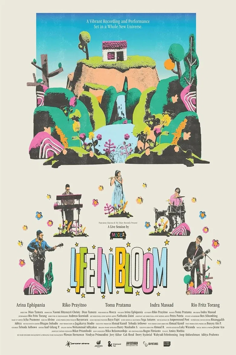 Mocca: Life In Bloom poster background