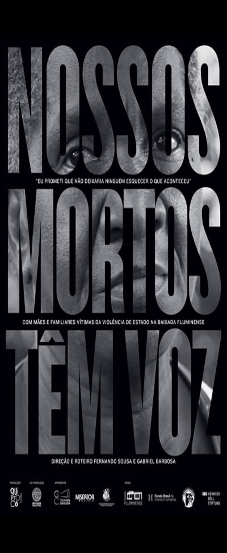 Nossos mortos têm voz poster background