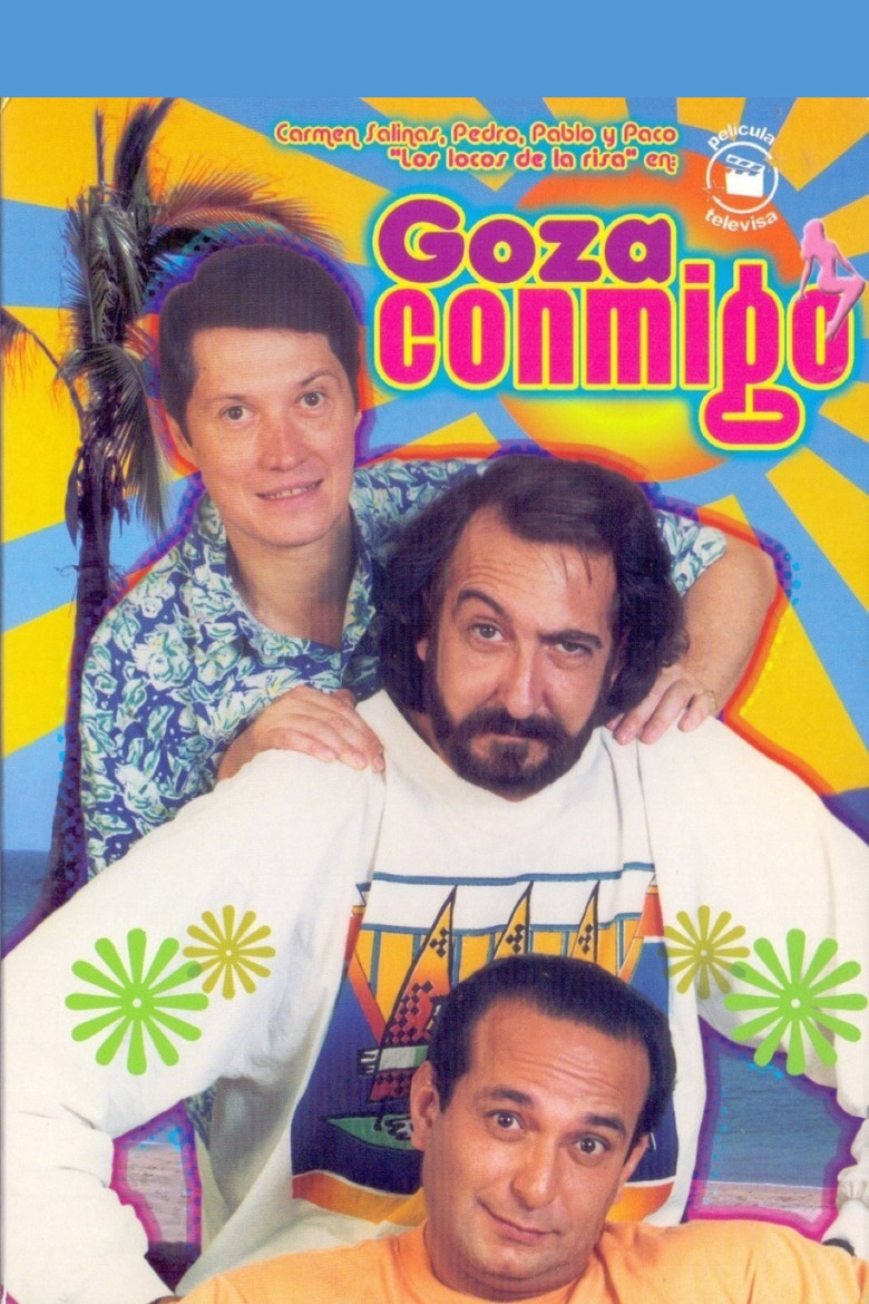 Goza conmigo poster background