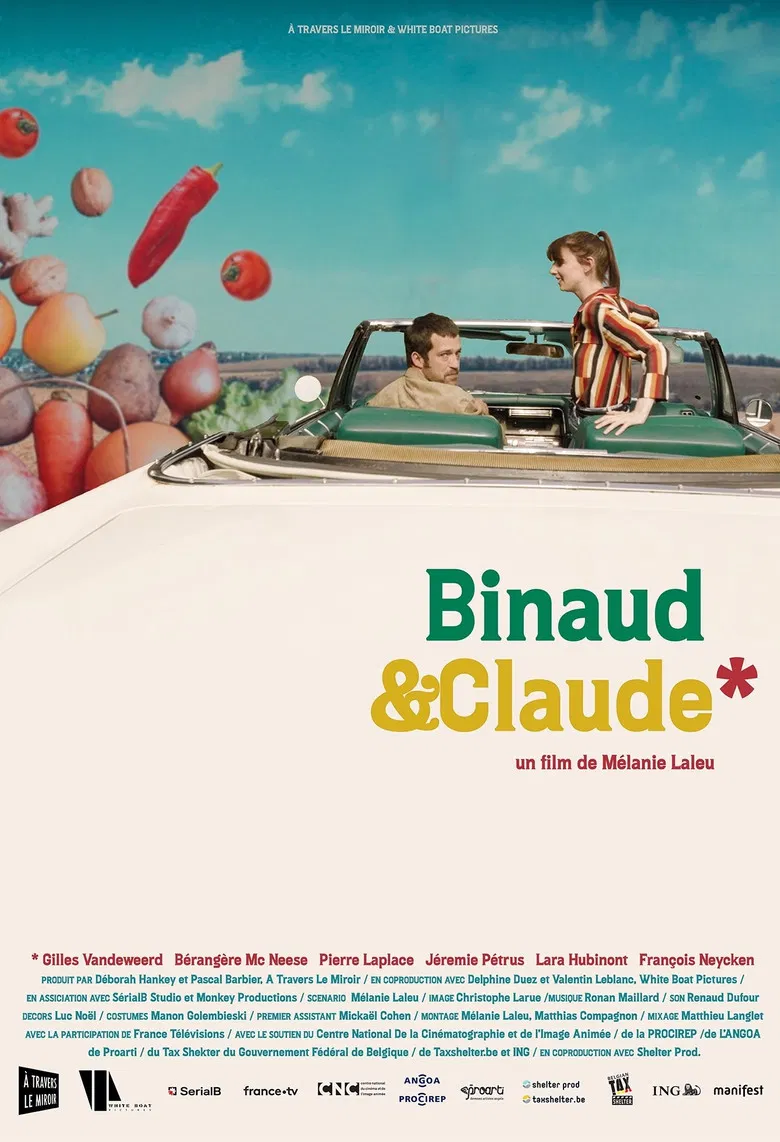 Binaud & Claude poster background