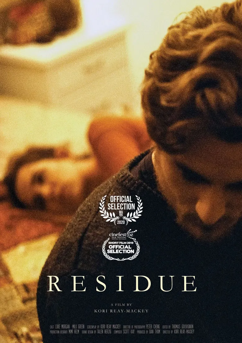 Residue poster background