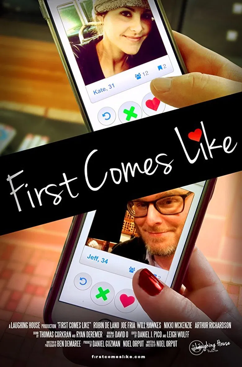First Comes Like poster background
