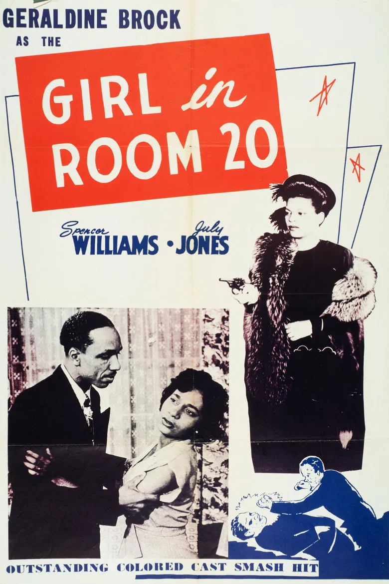 Girl in Room 20 poster background