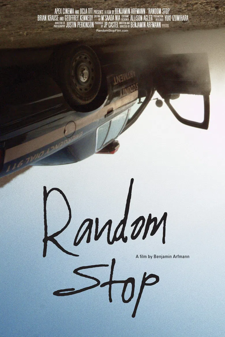 Random Stop poster background