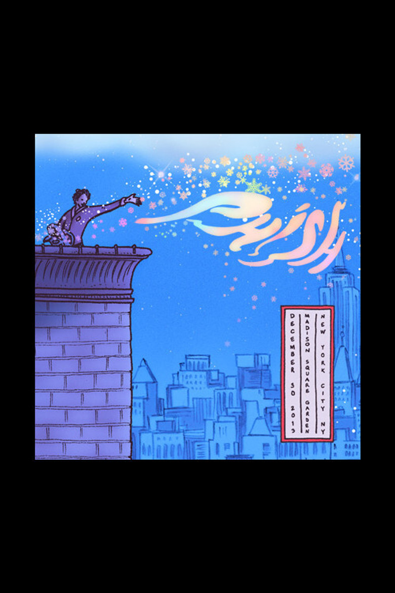 Phish 2013-12-30 MSG poster background