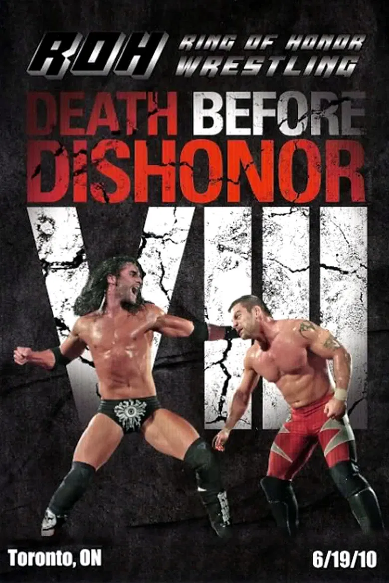 ROH: Death Before Dishonor VIII poster background