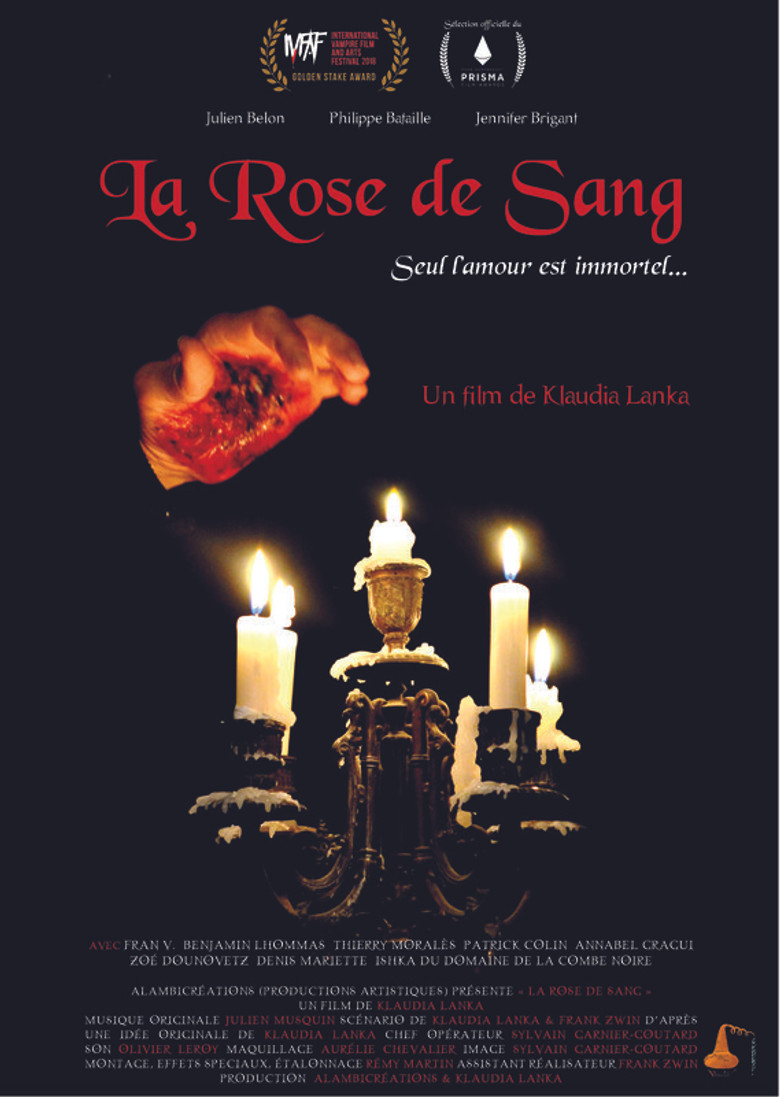 La Rose de Sang poster background
