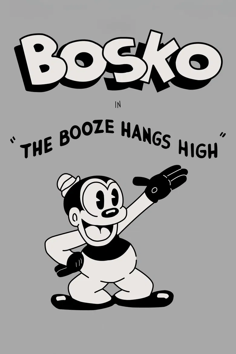 The Booze Hangs High poster background