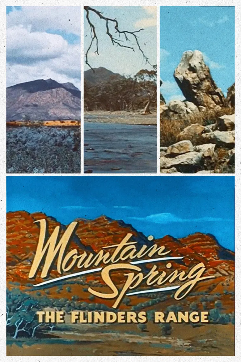 Mountain Spring: The Flinders Range poster background