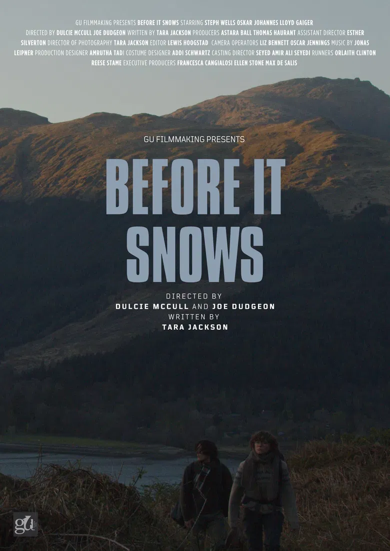 Before It Snows poster background
