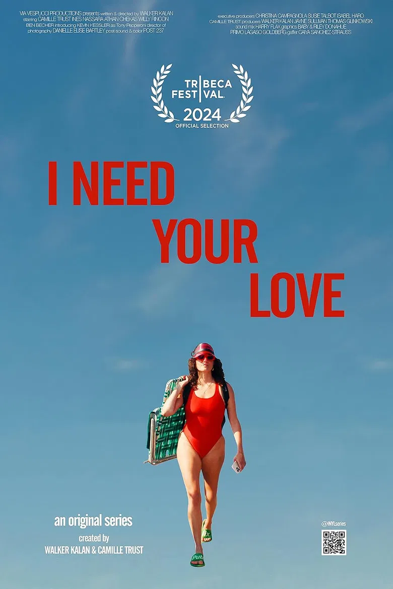 I Need Your Love poster background