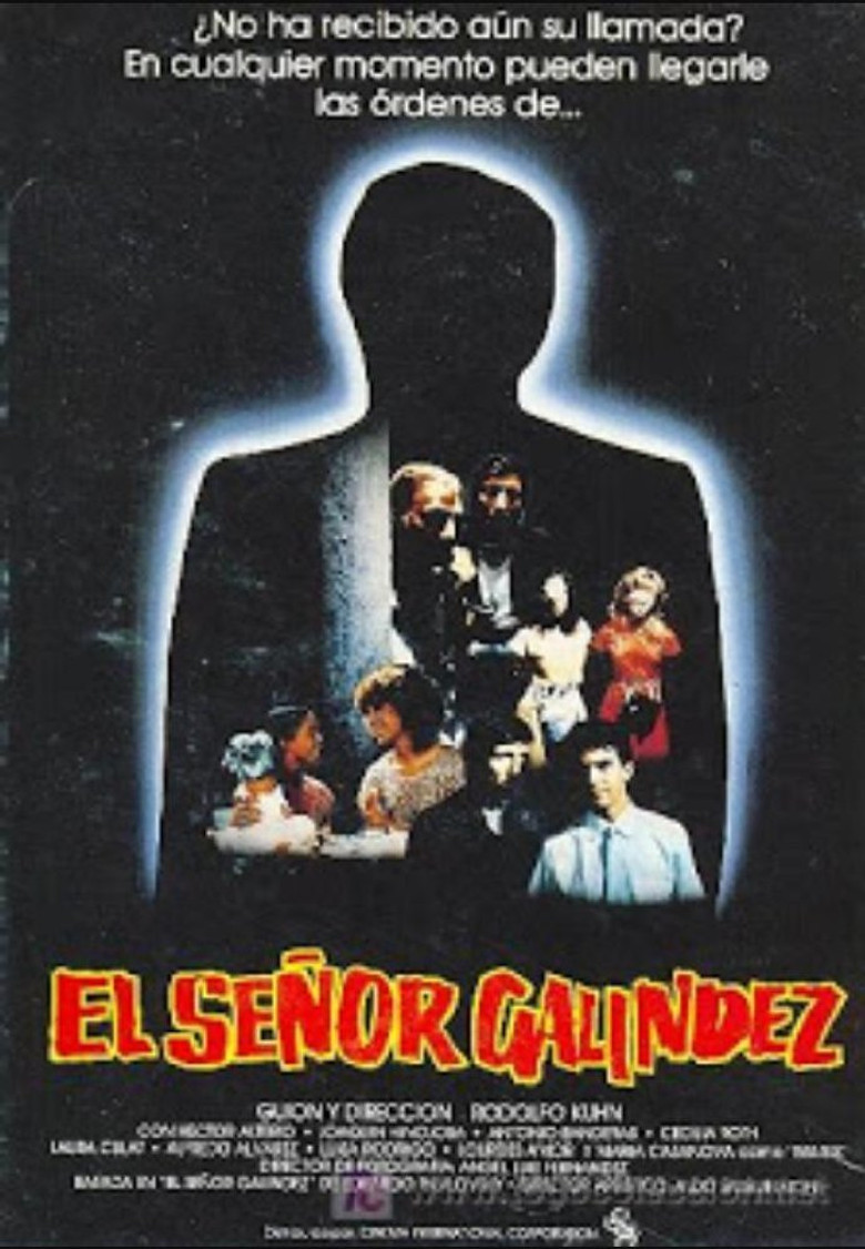 El señor Galíndez poster background