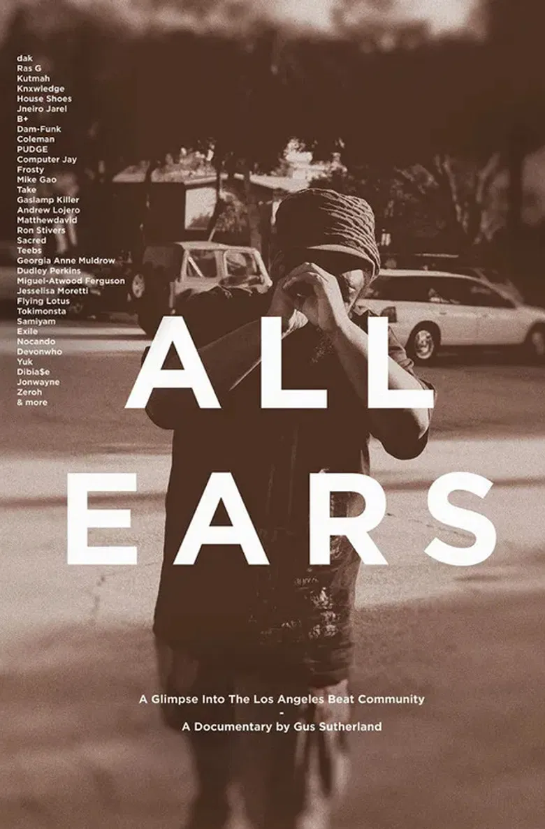 All Ears: A Glimpse into the Los Angeles Beat Community poster background