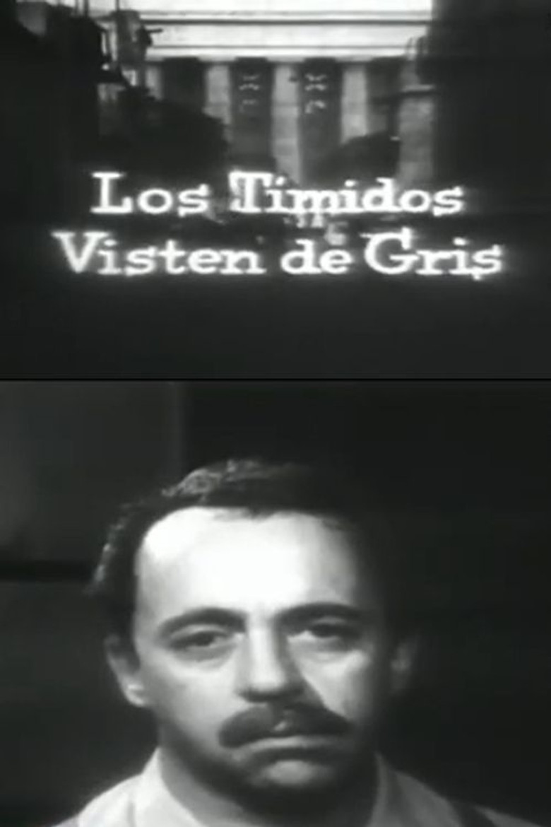 Los tímidos visten de gris poster background