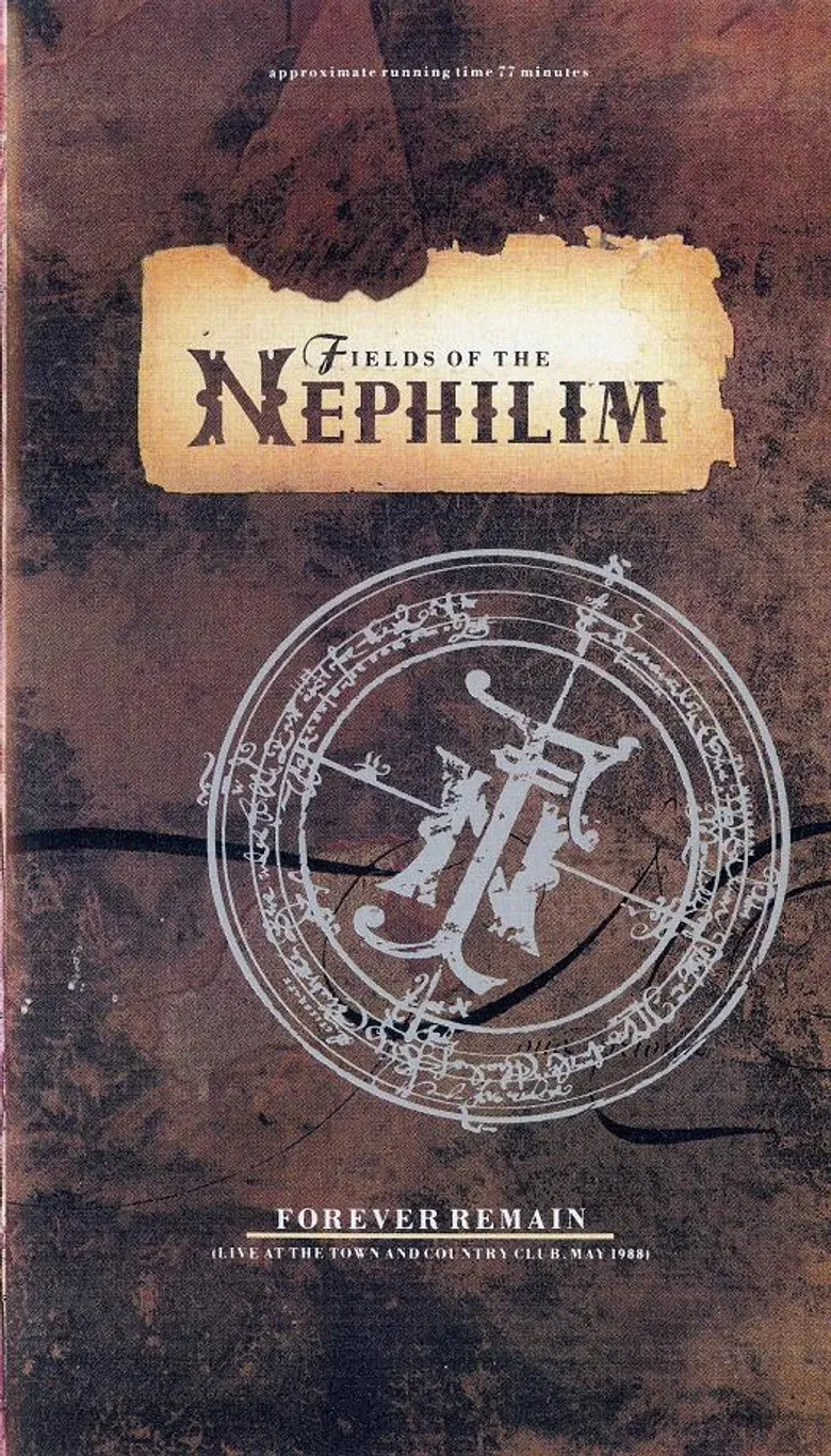 Fields of the Nephilim: Forever Remain poster background