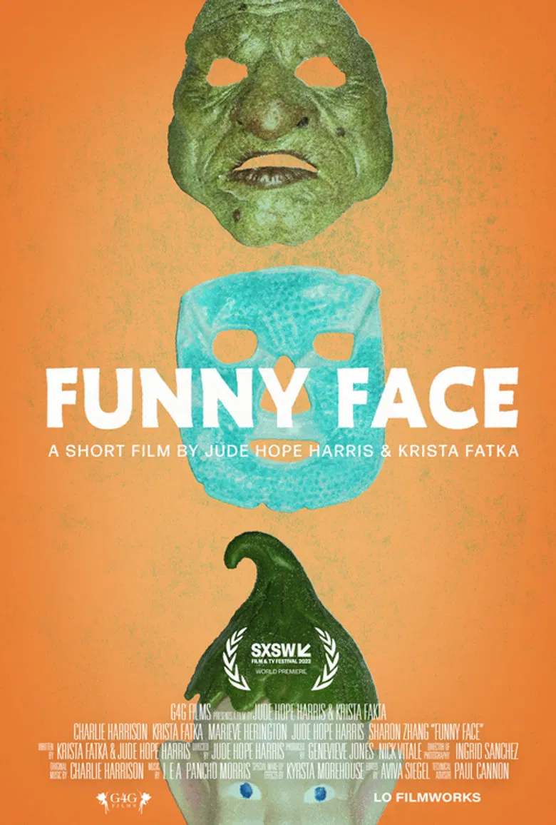 Funny Face poster background