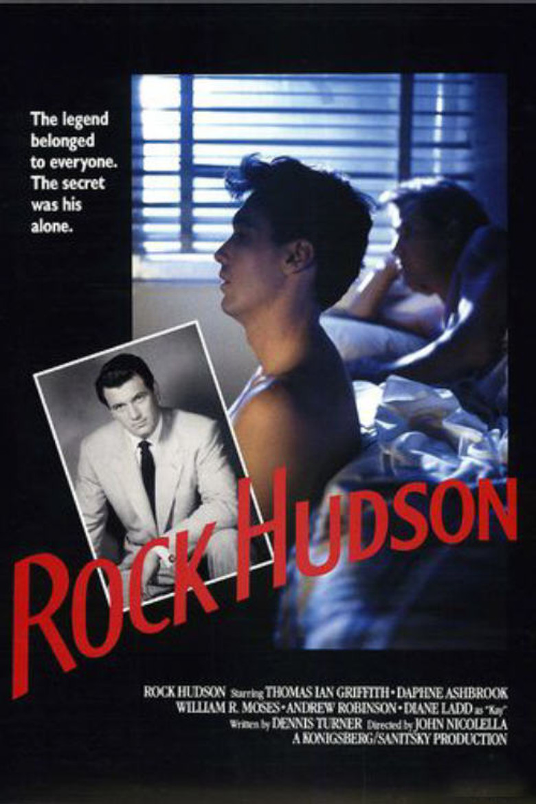 Rock Hudson poster background
