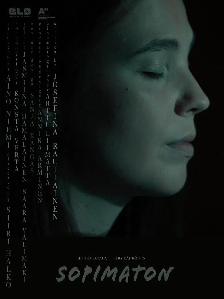 Sopimaton poster background