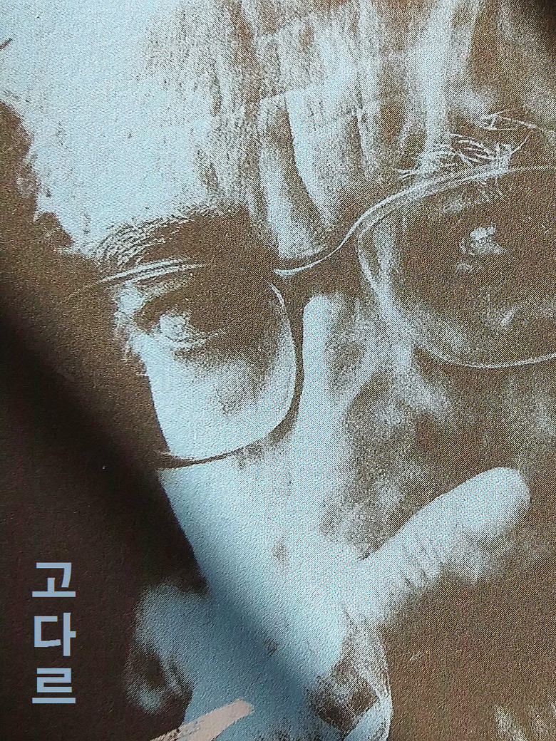 Jean-Luc Godard poster background