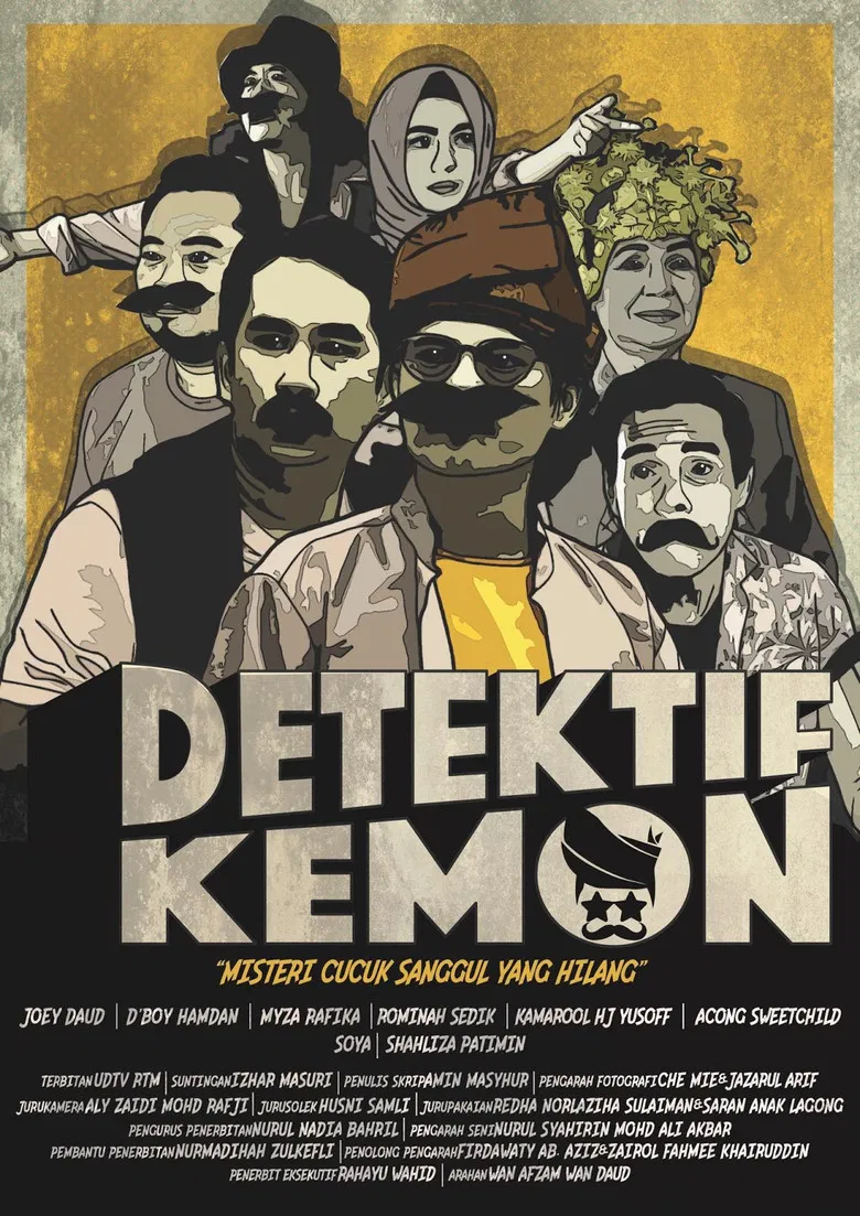 Detektif Kemon poster background