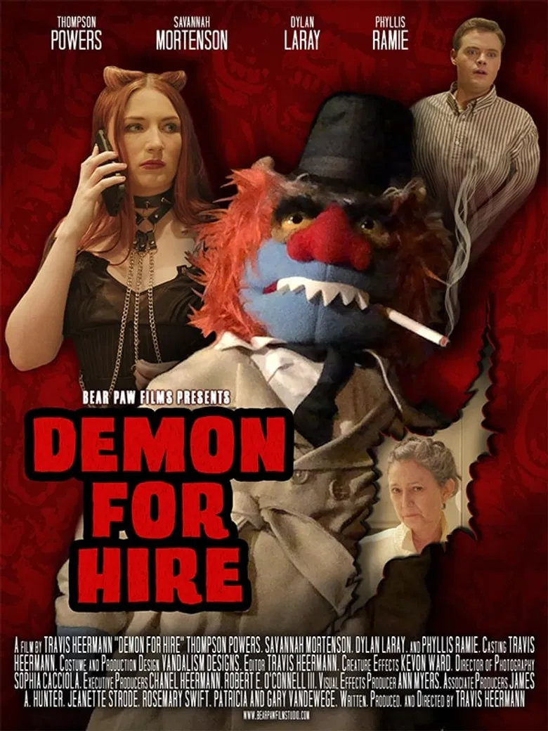 Demon for Hire poster background