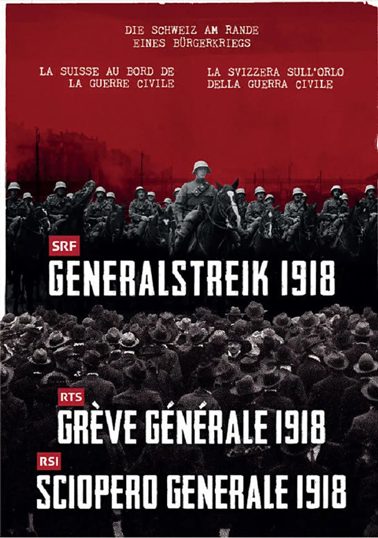 Generalstreik 1918 poster background