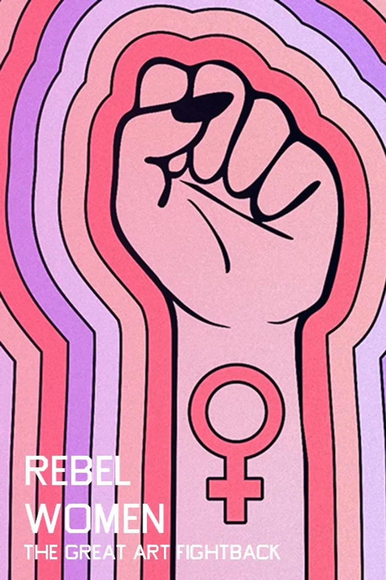 Rebel Women: The Great Art Fightback poster background