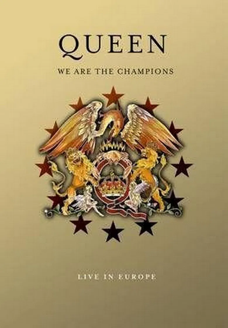 Queen: We Are The Champions - Live In Europe poster background
