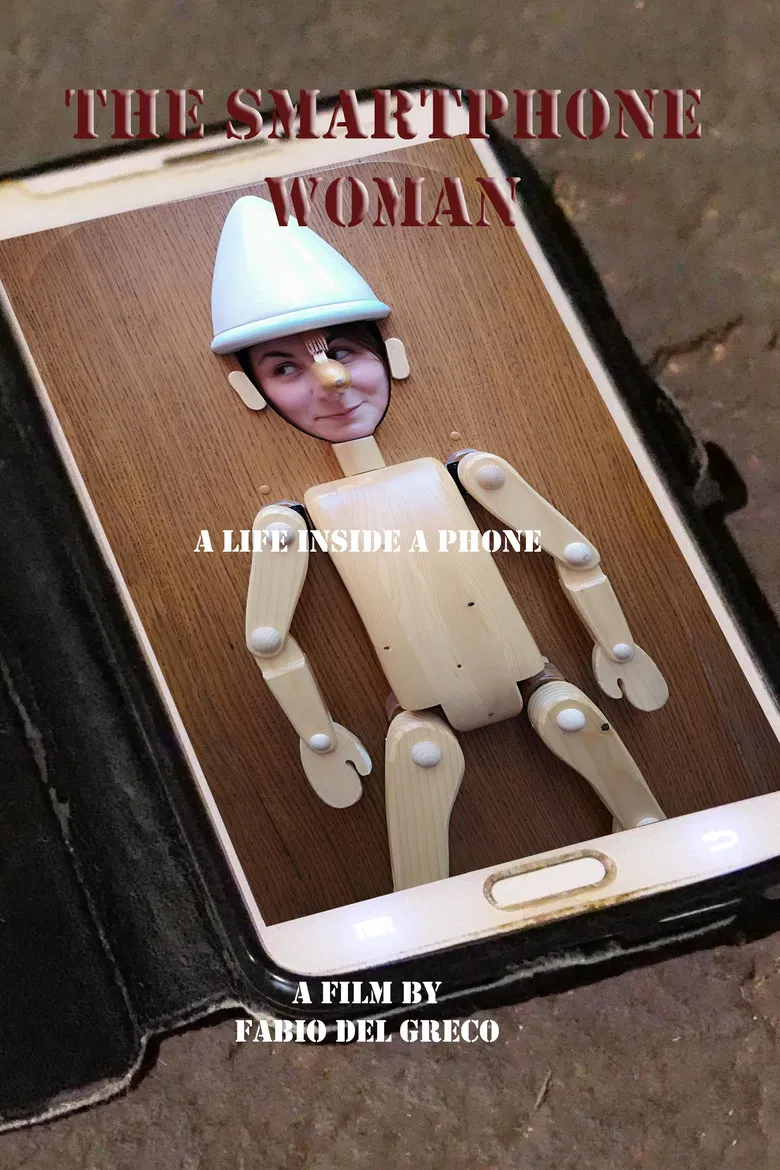 The Smartphone Woman poster background