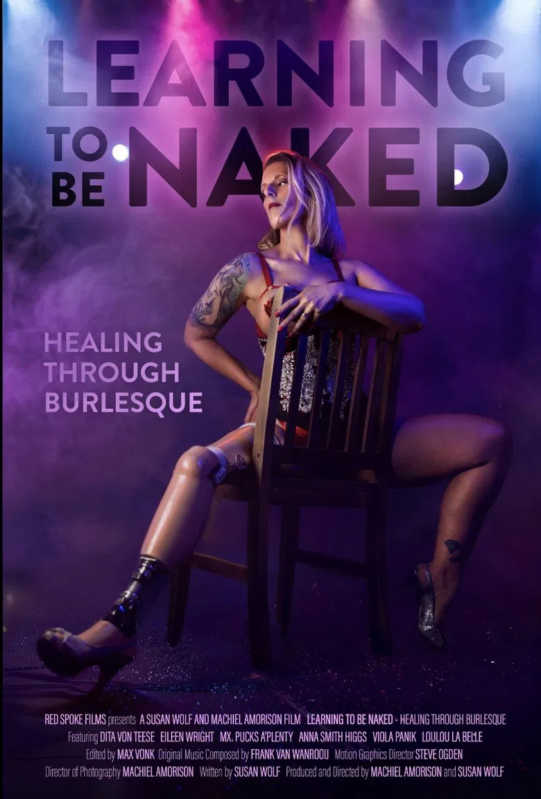 Learning to Be Naked: Healing Through Burlesque poster background