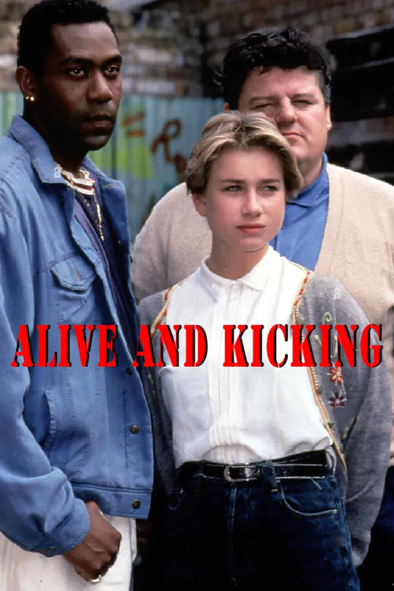 Alive and Kicking poster background