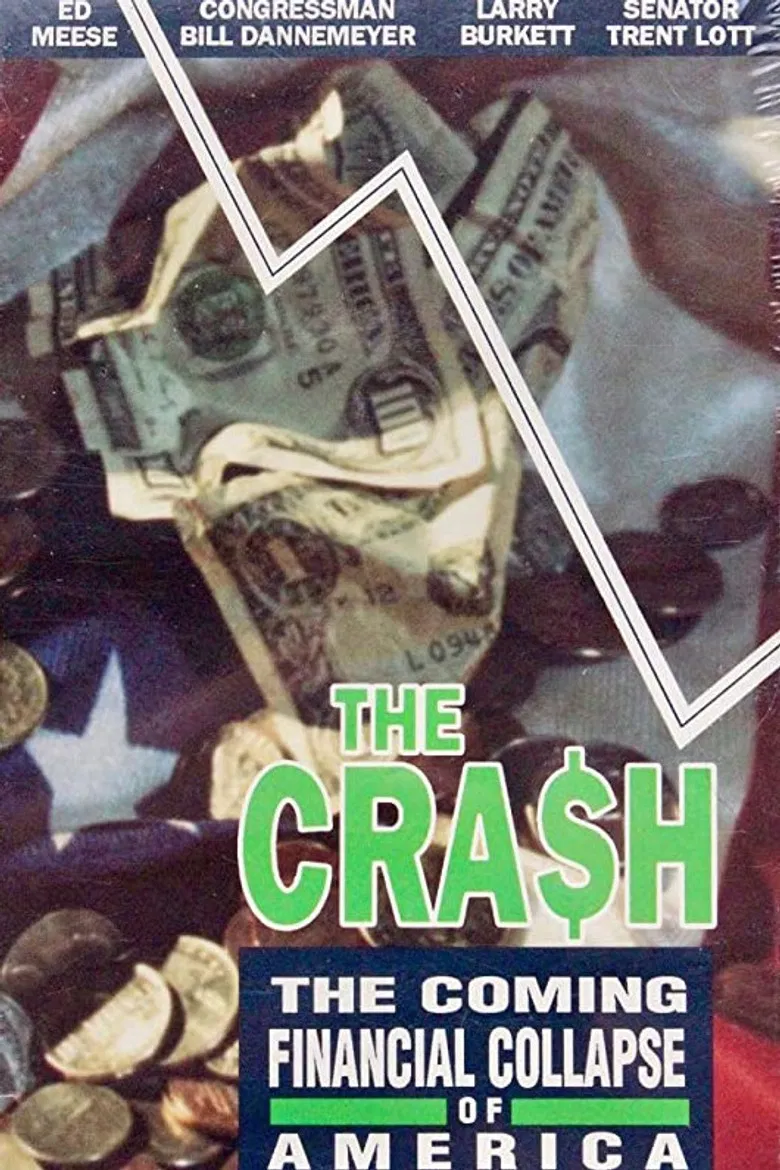 The Crash: The Coming Financial Collapse Of America poster background