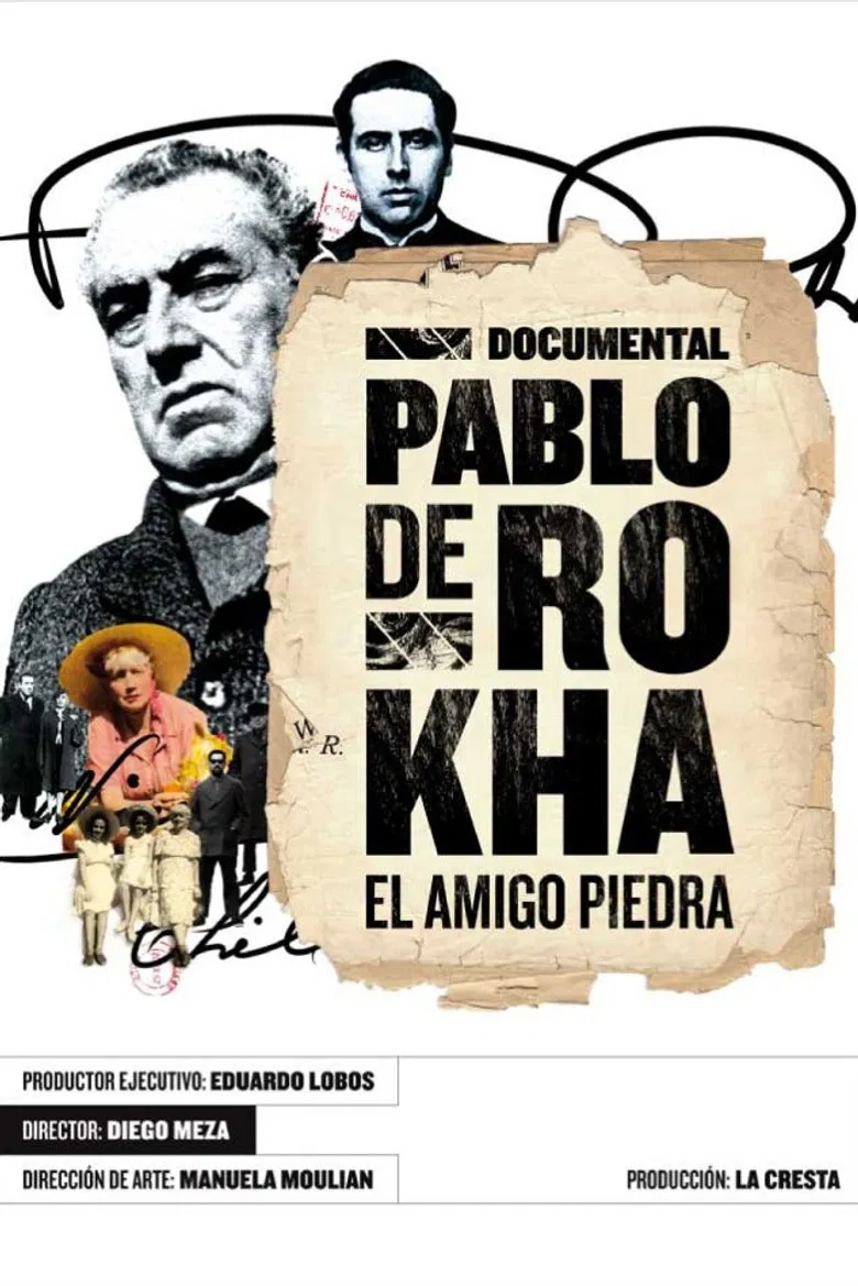 Pablo de Rokha: El Amigo Piedra poster background