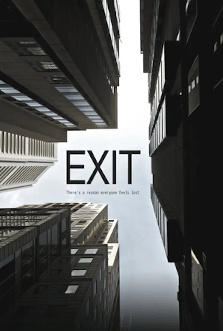 Exit poster background
