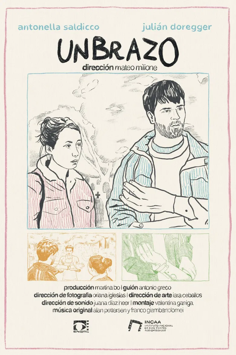 One Arm poster background