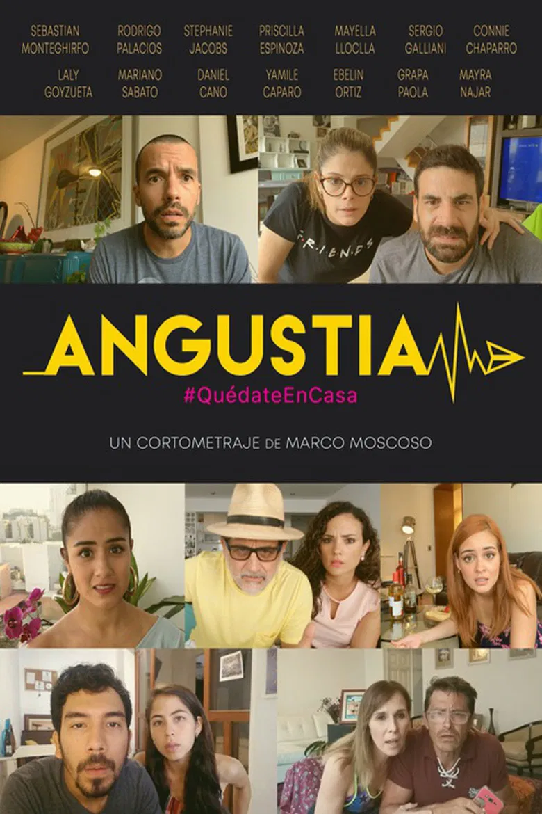 Angustia #QuédateEnCasa poster background