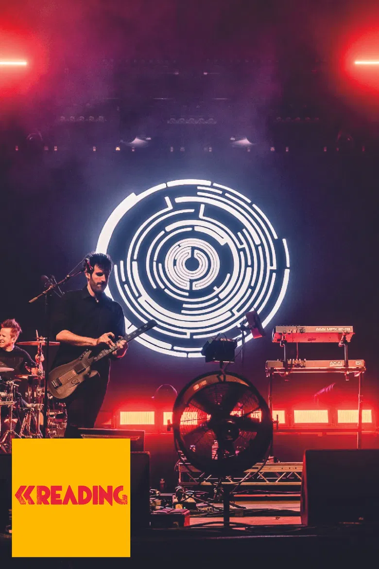 Pendulum Live @ Reading Festival poster background