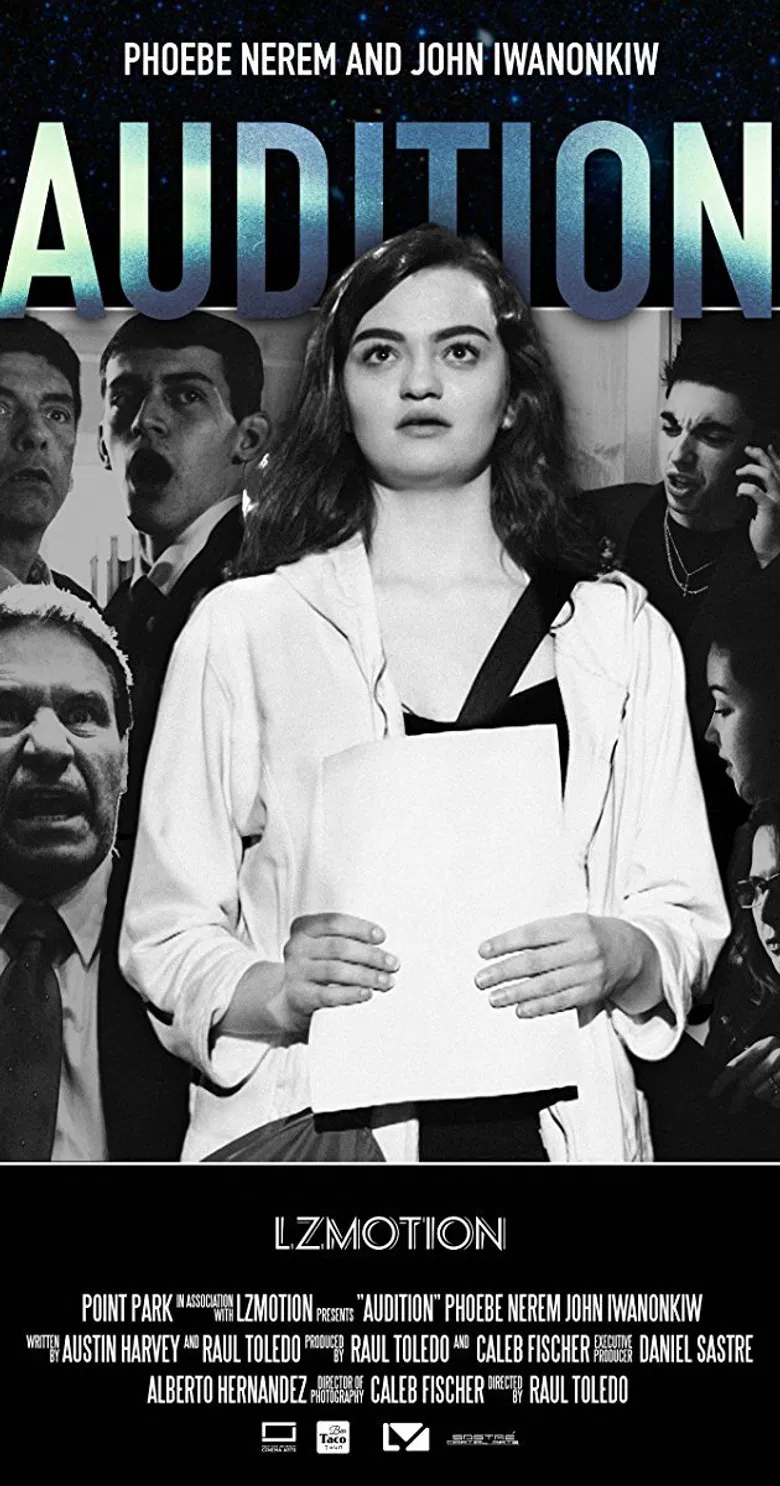 Audition poster background