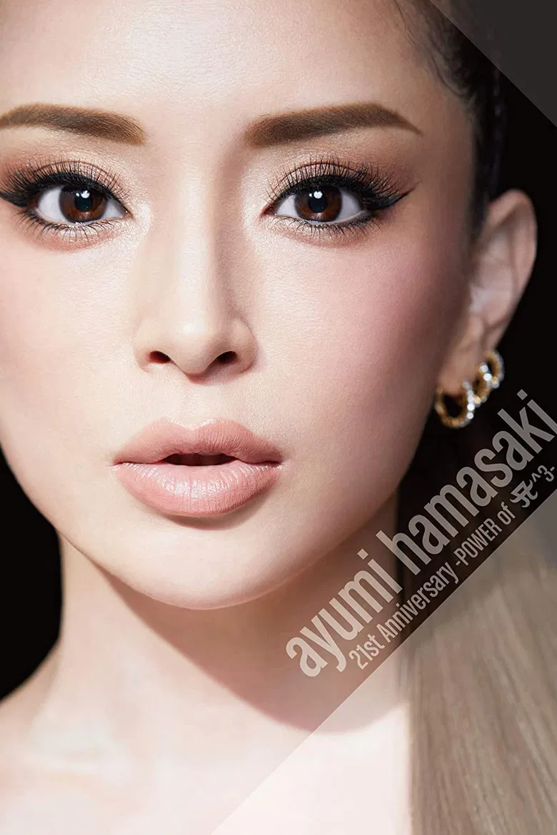 ayumi hamasaki 21st anniversary -POWER of A^3- poster background