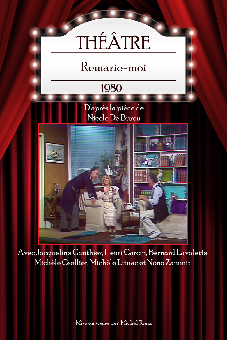 Remarie-moi poster background