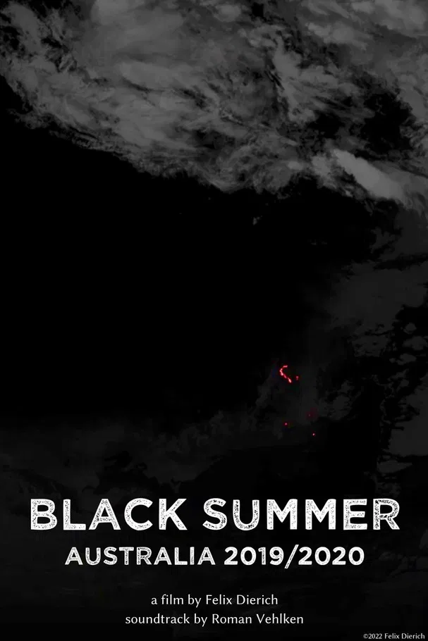 Black Summer poster background