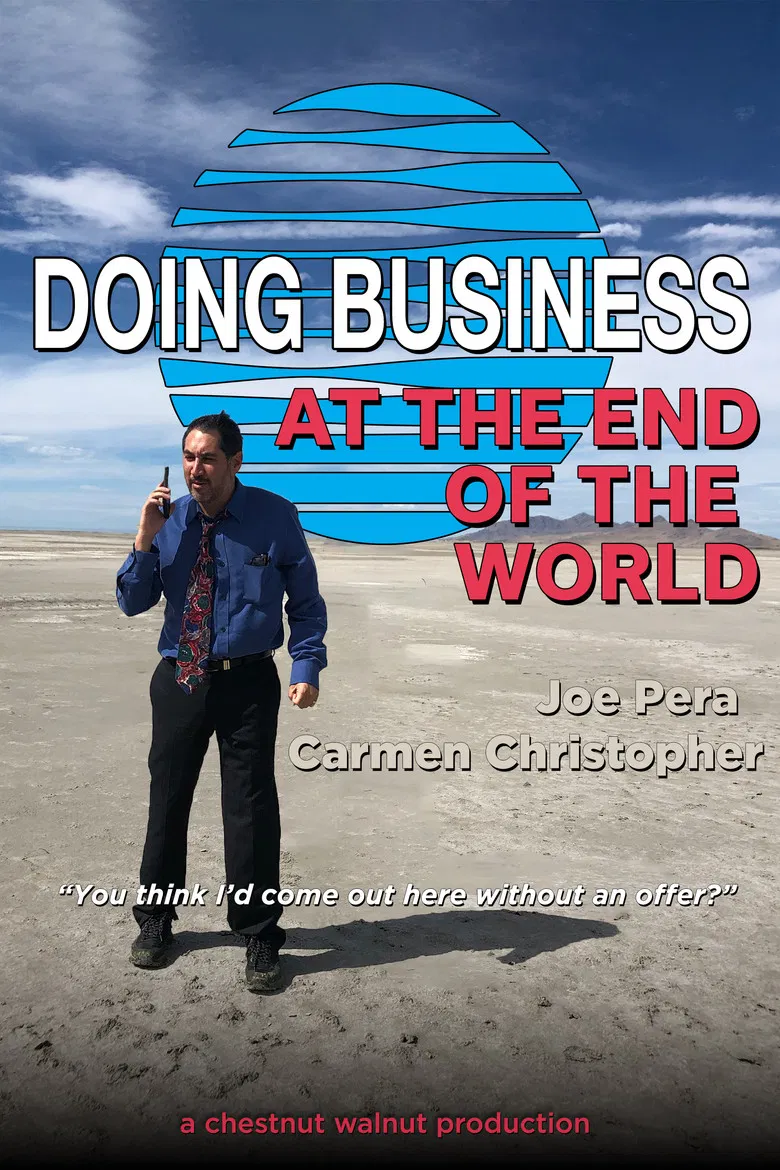 Doing Business at the End of the World poster background