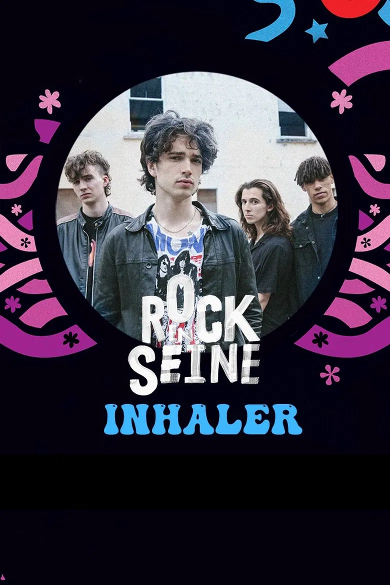 Inhaler - Rock en Seine 2022 poster background
