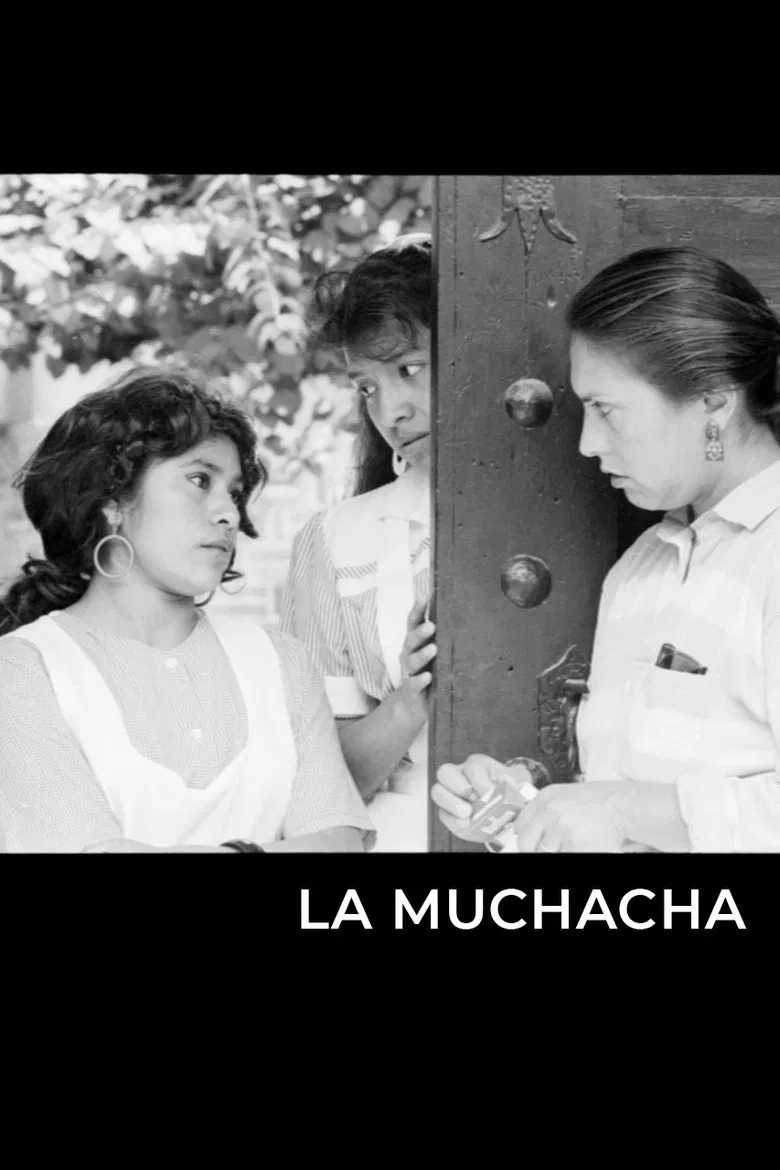 La muchacha poster background