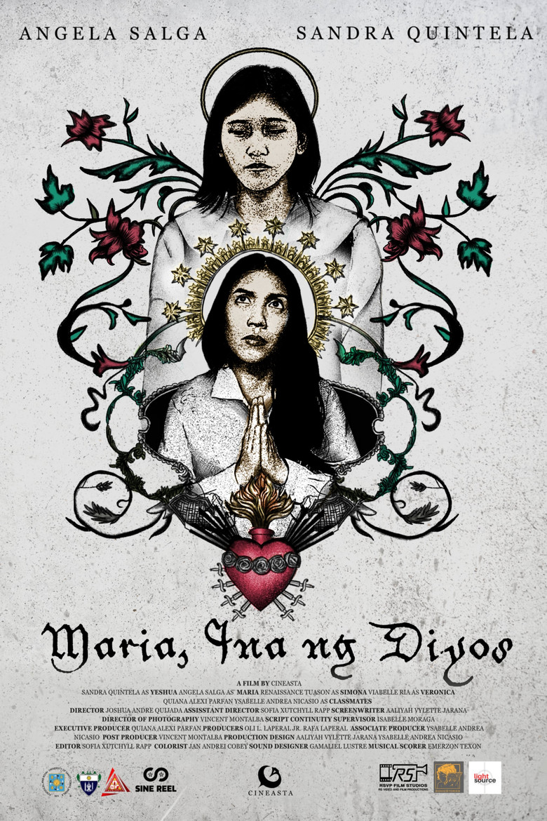 Maria, Ina ng Diyos poster background