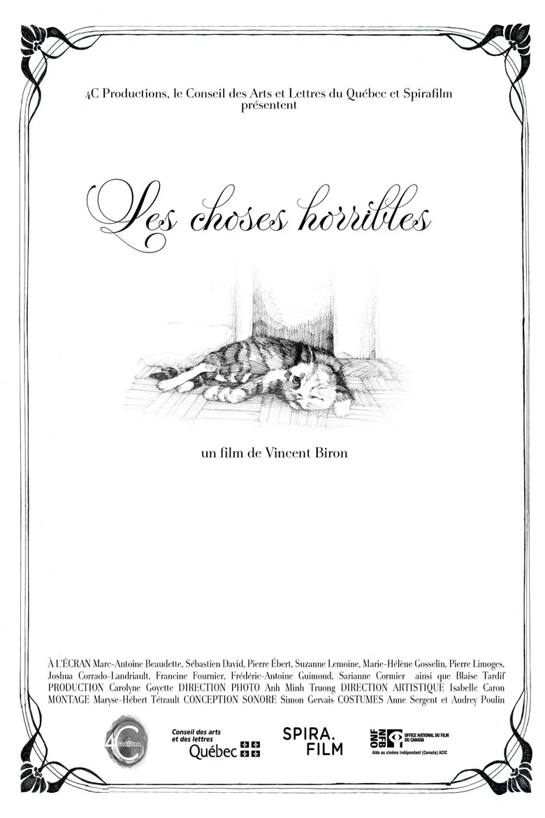 Horrible Things poster background