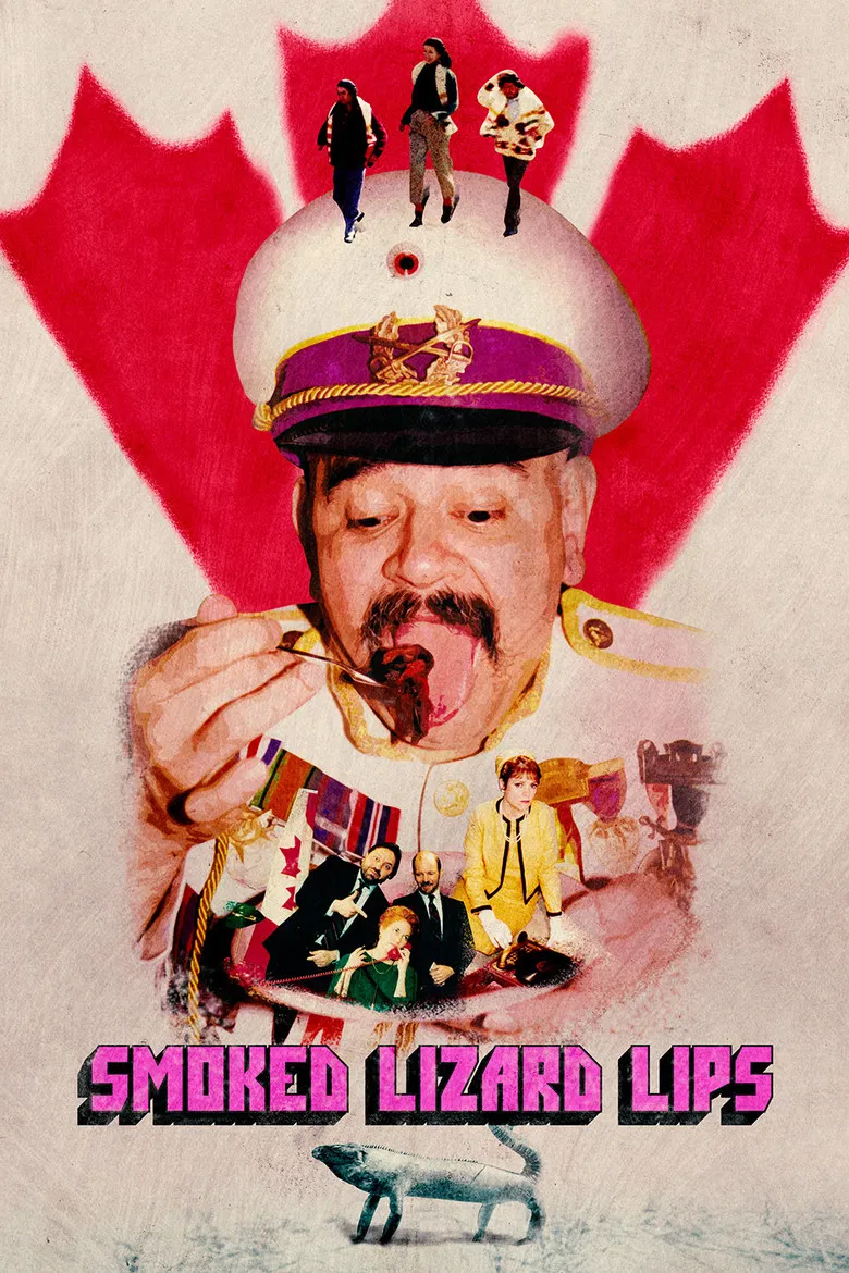 Smoked Lizard Lips poster background