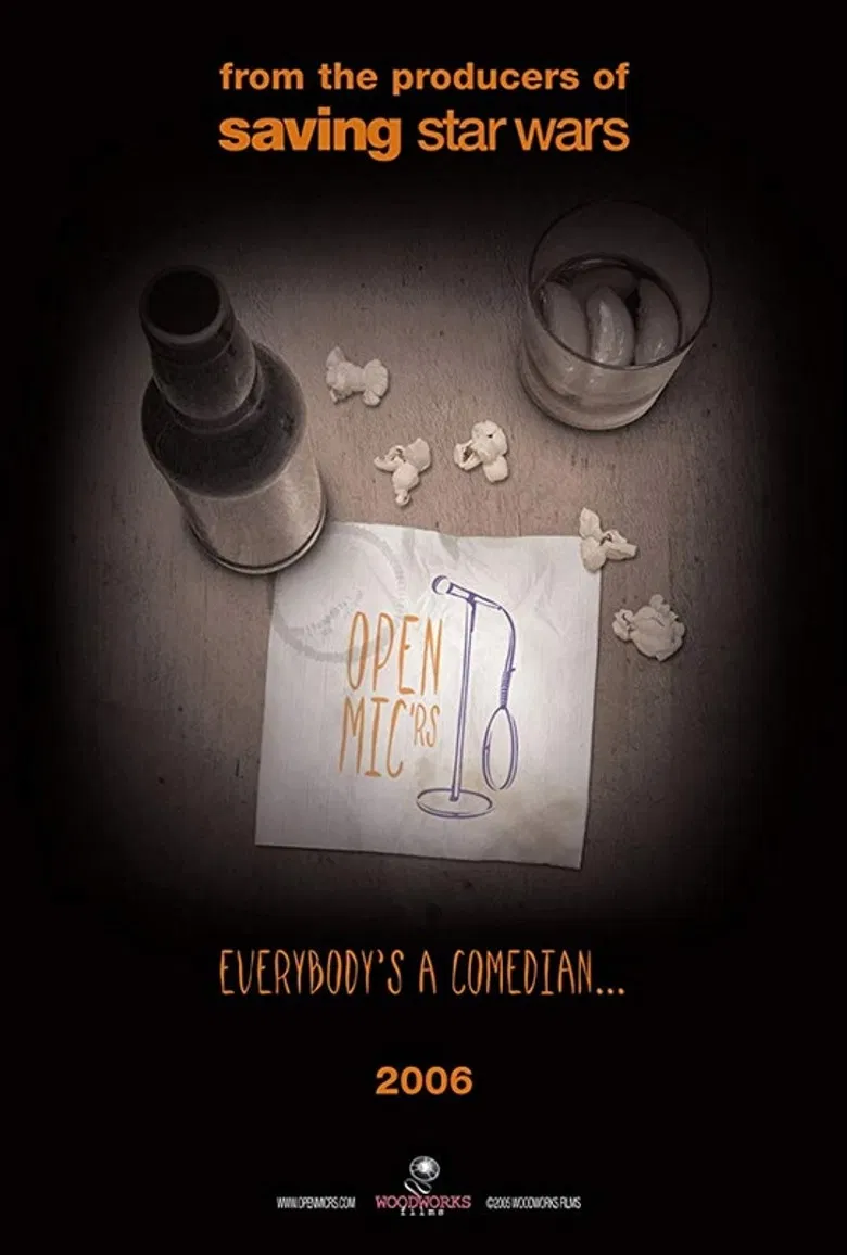 Open Mic'rs poster background