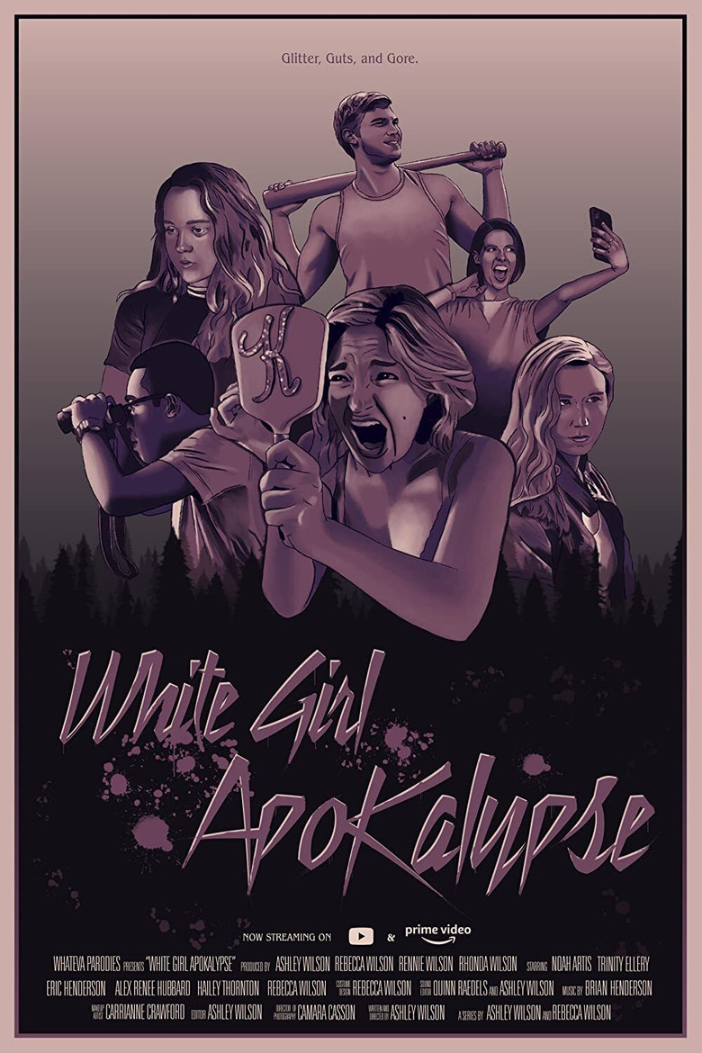 White Girl Apokalypse poster background